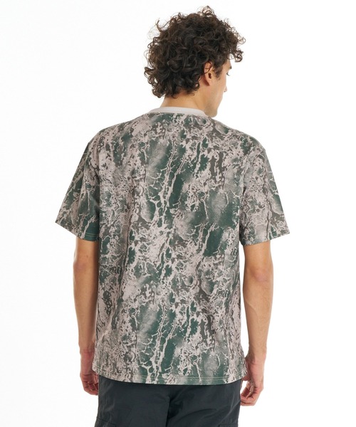BILLABONG(ビラボン)の「BILLABONG メンズ ADIV TEE Tシャツ 【2026年秋冬モデル】/ビラボンダンボールニット半袖Tシャツ(Tシャツ/カットソー・メンズ・ブラック/カモフラージュ・LARGE/MEDIUM)」の3枚目の写真