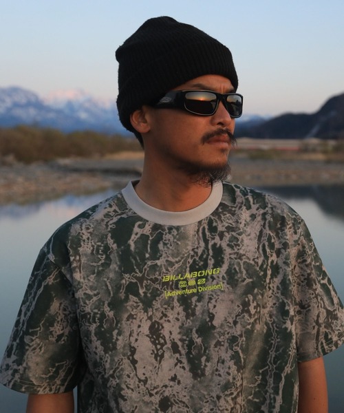 BILLABONG(ビラボン)の「BILLABONG メンズ ADIV TEE Tシャツ 【2026年秋冬モデル】/ビラボンダンボールニット半袖Tシャツ(Tシャツ/カットソー・メンズ・ブラック/カモフラージュ・LARGE/MEDIUM)」の6枚目の写真