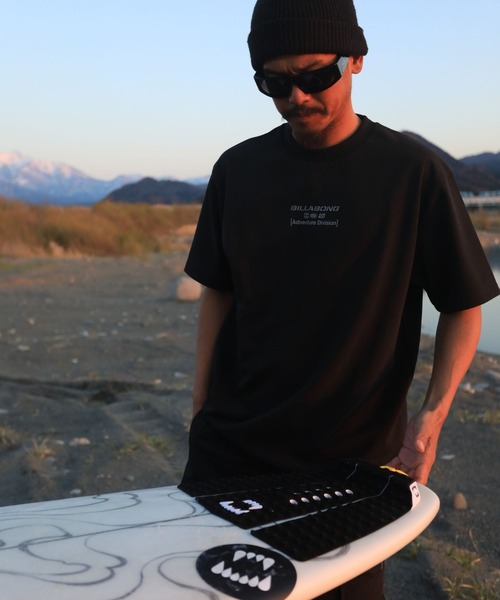 BILLABONG(ビラボン)の「BILLABONG メンズ ADIV TEE Tシャツ 【2026年秋冬モデル】/ビラボンダンボールニット半袖Tシャツ(Tシャツ/カットソー・メンズ・ブラック/カモフラージュ・LARGE/MEDIUM)」の9枚目の写真