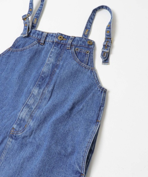 URBAN RESEARCH Sonny Label(アーバンリサーチサニーレーベル)の「デニムキャミジャンパースカート(ジャンパースカート・レディース・インディゴブルー/ブラック・FREE)」の10枚目の写真