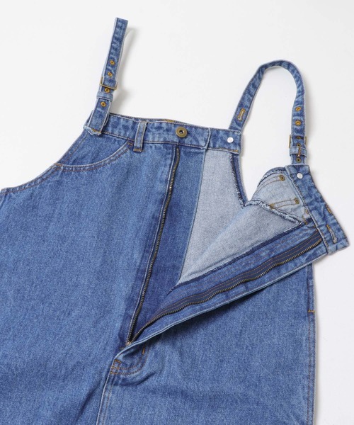 URBAN RESEARCH Sonny Label(アーバンリサーチサニーレーベル)の「デニムキャミジャンパースカート(ジャンパースカート・レディース・インディゴブルー/ブラック・FREE)」の11枚目の写真