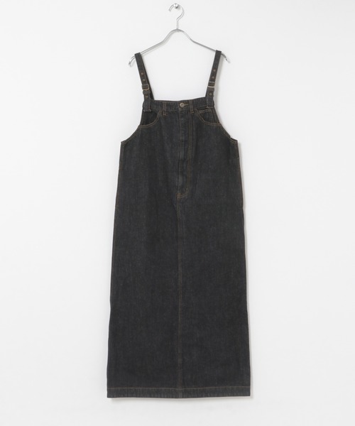 URBAN RESEARCH Sonny Label(アーバンリサーチサニーレーベル)の「デニムキャミジャンパースカート(ジャンパースカート・レディース・インディゴブルー/ブラック・FREE)」の16枚目の写真