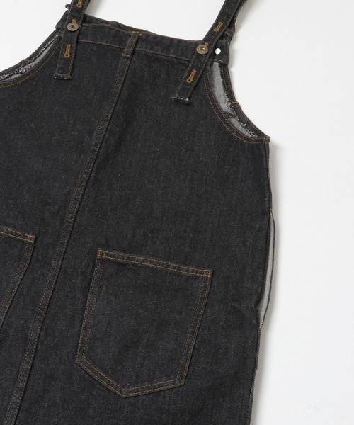 URBAN RESEARCH Sonny Label(アーバンリサーチサニーレーベル)の「デニムキャミジャンパースカート(ジャンパースカート・レディース・インディゴブルー/ブラック・FREE)」の17枚目の写真
