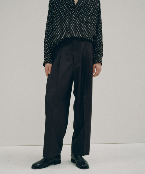 EDIFICE(エディフィス)の「Hedie.+ Dot Pullover Shirt(シャツ/ブラウス・メンズ・ブラック・2/3)」の3枚目の写真