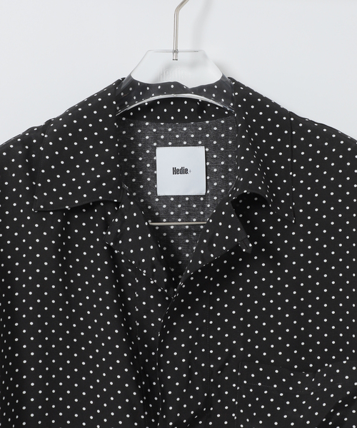 EDIFICE(エディフィス)の「Hedie.+ Dot Pullover Shirt(シャツ/ブラウス・メンズ・ブラック・2/3)」の5枚目の写真