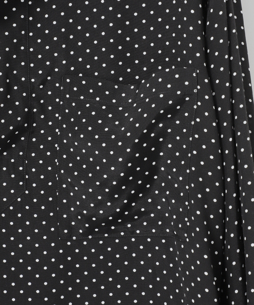 EDIFICE(エディフィス)の「Hedie.+ Dot Pullover Shirt(シャツ/ブラウス・メンズ・ブラック・2/3)」の6枚目の写真