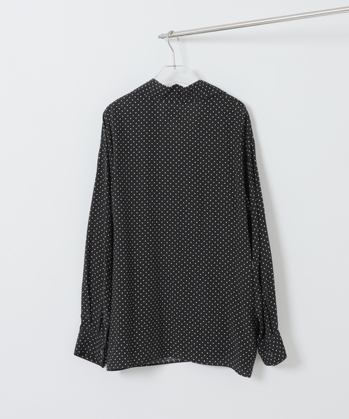 EDIFICE(エディフィス)の「Hedie.+ Dot Pullover Shirt(シャツ/ブラウス・メンズ・ブラック・2/3)」の7枚目の写真