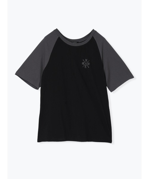 NOEMIE（ノエミー）の「ラグランデビルバックプリントTシャツ（Tシャツ/カットソー・レディース・ダークグレー/パープル/オフホワイト・M）」の15枚目の写真