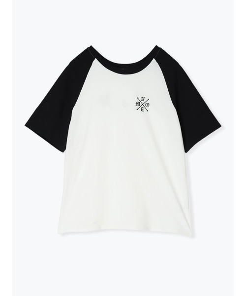 NOEMIE（ノエミー）の「ラグランデビルバックプリントTシャツ（Tシャツ/カットソー・レディース・ダークグレー/パープル/オフホワイト・M）」の17枚目の写真