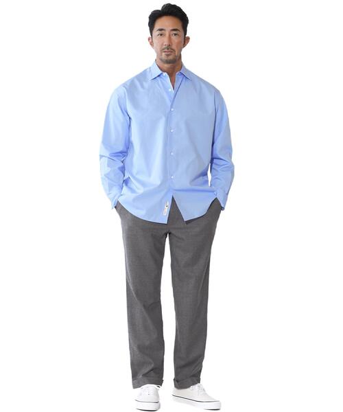 DRESSTERIOR(ドレステリア)の「【干場義雅×MOVB×DRESSTERIOR】シドグラスシャツ(シャツ/ブラウス・メンズ・サックスブルー/ホワイト・92/90/94/91)」の3枚目の写真