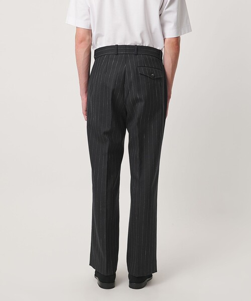 UNITED ARROWS(ユナイテッドアローズ)の「ポーラ ピンストライプ ワイドストレート パンツ(スラックス・メンズ・ブラック・XL/M/S/L)」の7枚目の写真