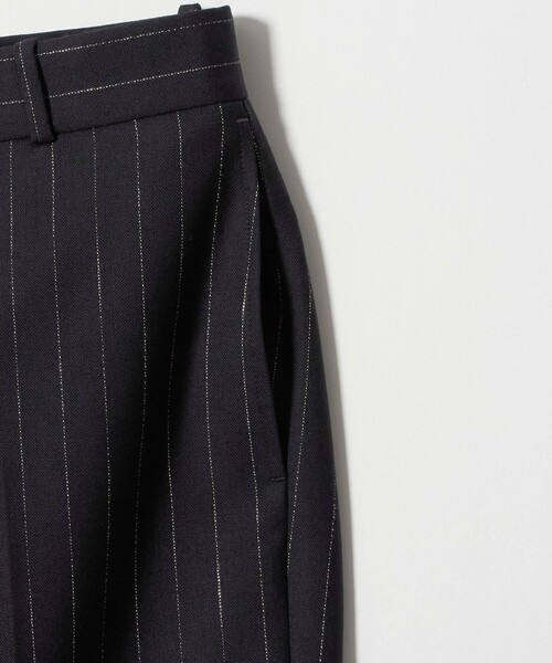 UNITED ARROWS(ユナイテッドアローズ)の「ポーラ ピンストライプ ワイドストレート パンツ(スラックス・メンズ・ブラック・XL/M/S/L)」の12枚目の写真