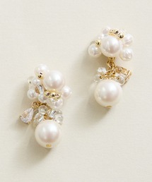 Zoule ゾーラ:plic ploc pearl パール ピアス