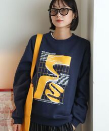 予約商品】スウェット（ブルー・ネイビー/青色系・バックプリント