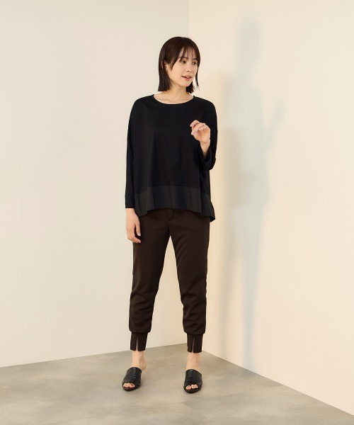 ketty（ケティ）の「【至福ボトムス】裾スリットジョガーパンツ（その他パンツ・レディース・ブラック/ブラウン/ライトグレー・M/L/S）」の18枚目の写真