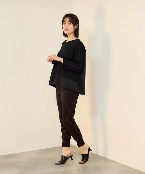 ketty（ケティ）の「【至福ボトムス】裾スリットジョガーパンツ（その他パンツ・レディース・ブラック/ブラウン/ライトグレー・M/L/S）」の19枚目の写真