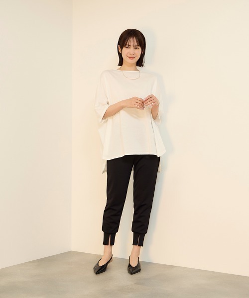 ketty（ケティ）の「【至福ボトムス】裾スリットジョガーパンツ（その他パンツ・レディース・ブラック/ブラウン/ライトグレー・M/L/S）」の12枚目の写真