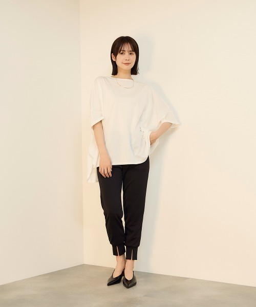 ketty（ケティ）の「【至福ボトムス】裾スリットジョガーパンツ（その他パンツ・レディース・ブラック/ブラウン/ライトグレー・M/L/S）」の13枚目の写真