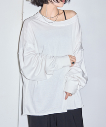 《追加5》HIGH GAUGE URAKE PULLOVER:カットソー