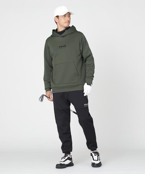 PING（ピン）の「【PING APPAREL】全方向ストレッチスウェットプルオーバーフーディー (MENS)（スウェット・メンズ・グレー/ブラック/カーキ・LL/L/LL1/M/S）」の5枚目の写真