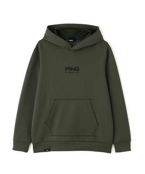 PING（ピン）の「【PING APPAREL】全方向ストレッチスウェットプルオーバーフーディー (MENS)（スウェット・メンズ・グレー/ブラック/カーキ・LL/L/LL1/M/S）」の6枚目の写真