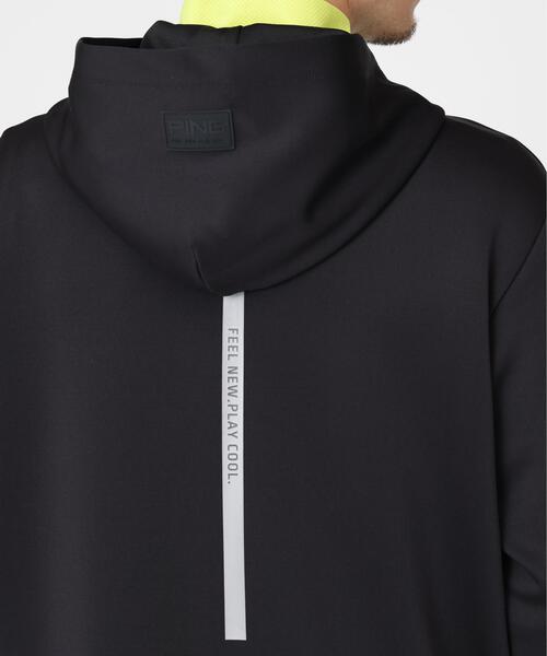 PING（ピン）の「【PING APPAREL】全方向ストレッチスウェットプルオーバーフーディー (MENS)（スウェット・メンズ・グレー/ブラック/カーキ・LL/L/LL1/M/S）」の12枚目の写真