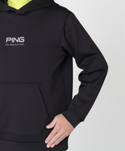 PING（ピン）の「【PING APPAREL】全方向ストレッチスウェットプルオーバーフーディー (MENS)（スウェット・メンズ・グレー/ブラック/カーキ・LL/L/LL1/M/S）」の14枚目の写真