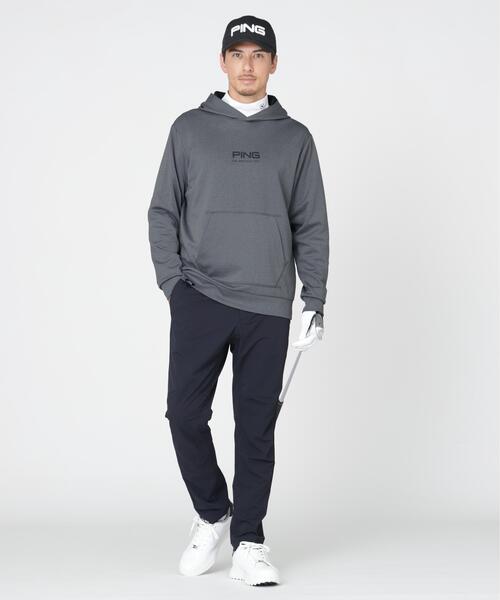 PING（ピン）の「【PING APPAREL】全方向ストレッチスウェットプルオーバーフーディー (MENS)（スウェット・メンズ・グレー/ブラック/カーキ・LL/L/LL1/M/S）」の21枚目の写真
