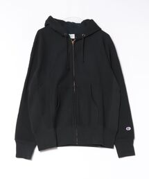【CHAMPION/チャンピオン】【コットン素材はアメリカ綿100%】REVERSE WEAVE リバースウィーブ 裏起毛ジップフーデッドスウェットシャツ フルジップパーカー フーディ C3-Y134 サステナブルコットン エクスパンションガゼット タフ ネームタグ ユニセックス