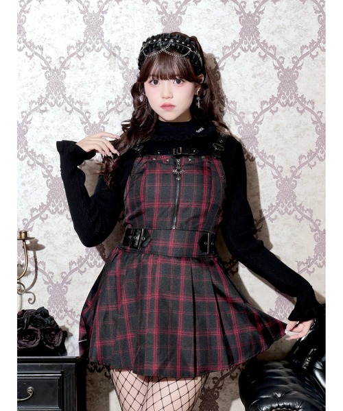 NOEMIE（ノエミー）の「ロゴ刺繍バックルフリルリブニット（ニット/セーター・レディース・A/ブラック・M）」の18枚目の写真