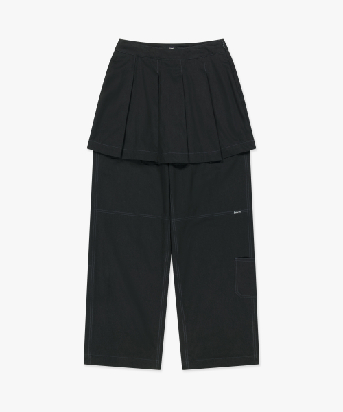 LMCの「WM PLEATS SKIRT LAYERED PANTS black(その他パンツ・レディース・その他・SMALL/MEDIUM)」の5枚目の写真