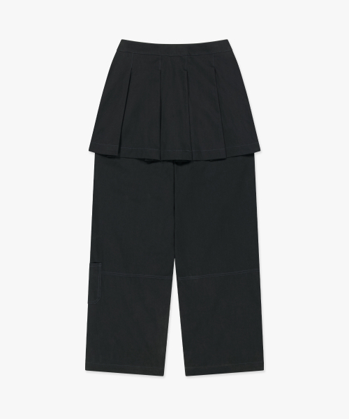 LMCの「WM PLEATS SKIRT LAYERED PANTS black(その他パンツ・レディース・その他・SMALL/MEDIUM)」の6枚目の写真