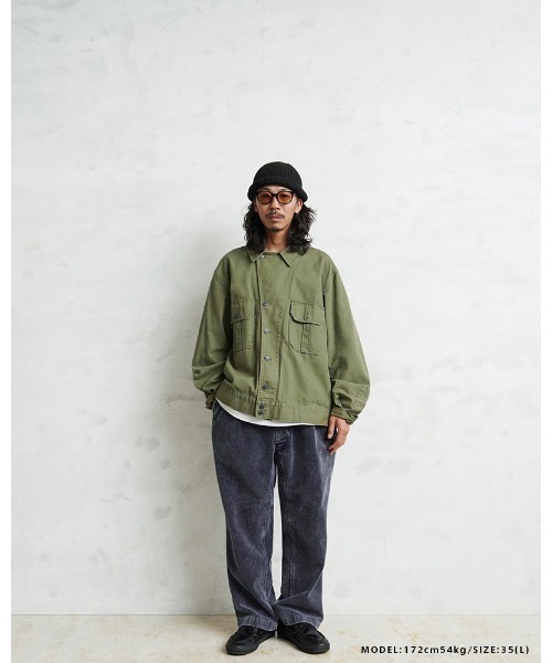 WAIPER.inc(ワイパーインク)の「WAIPER.inc フランス軍 1950~60年代 M-52 ツータック コーデュロイ トラウザー ストレートシルエット ケミカルウォッシュ【WP129VW(スラックス・メンズ・ブラウン/ネイビー/ベージュ/ブラック・35/34)」の11枚目の写真