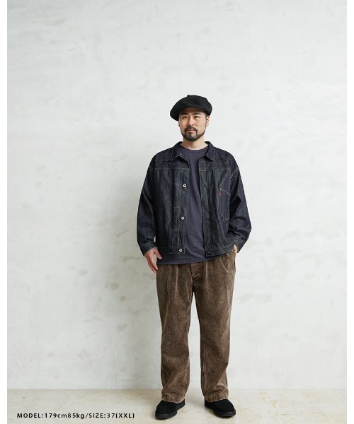 WAIPER.inc(ワイパーインク)の「WAIPER.inc フランス軍 1950~60年代 M-52 ツータック コーデュロイ トラウザー ストレートシルエット ケミカルウォッシュ【WP129VW(スラックス・メンズ・ブラウン/ネイビー/ベージュ/ブラック・35/34)」の14枚目の写真