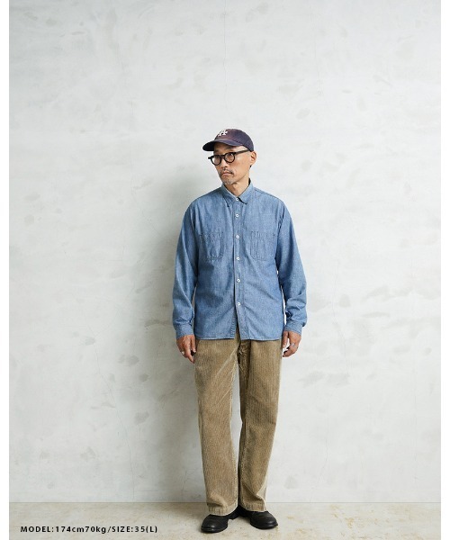WAIPER.inc(ワイパーインク)の「WAIPER.inc フランス軍 1950~60年代 M-52 ツータック コーデュロイ トラウザー ストレートシルエット ケミカルウォッシュ【WP129VW(スラックス・メンズ・ブラウン/ネイビー/ベージュ/ブラック・35/34)」の17枚目の写真