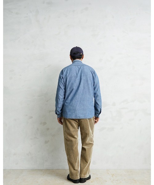WAIPER.inc(ワイパーインク)の「WAIPER.inc フランス軍 1950~60年代 M-52 ツータック コーデュロイ トラウザー ストレートシルエット ケミカルウォッシュ【WP129VW(スラックス・メンズ・ブラウン/ネイビー/ベージュ/ブラック・35/34)」の19枚目の写真