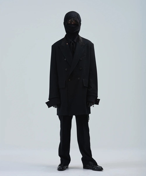 BED J.W. FORD(ベッドフォード)の「【BED J.W. FORD】or Coat?(ダウンジャケット/コート・メンズ・ブラック/グレー・1)」の3枚目の写真