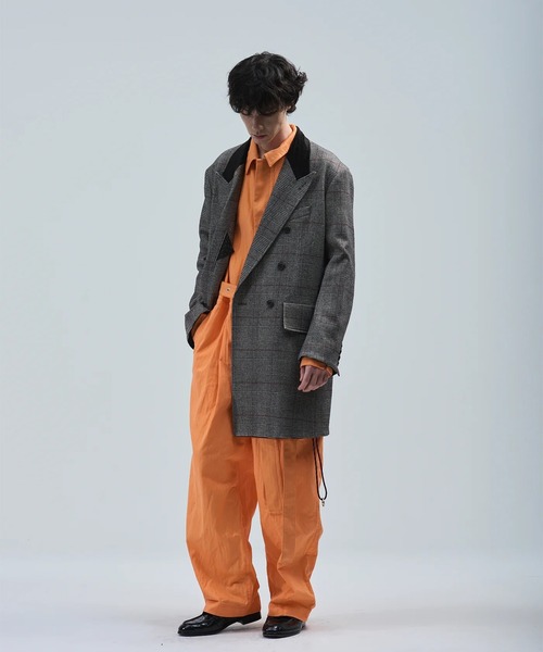 BED J.W. FORD(ベッドフォード)の「【BED J.W. FORD】or Coat?(ダウンジャケット/コート・メンズ・ブラック/グレー・1)」の6枚目の写真