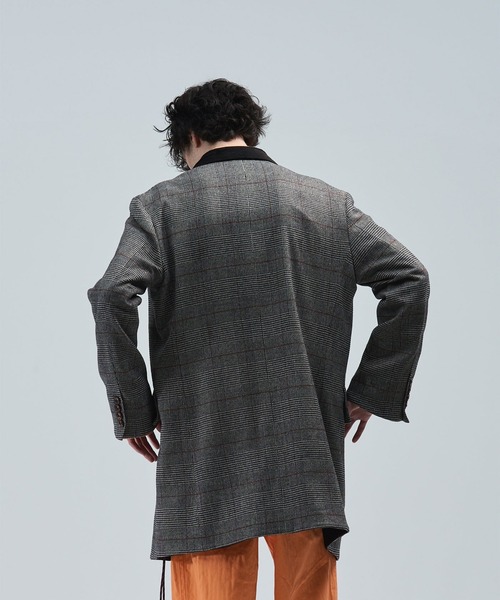 BED J.W. FORD(ベッドフォード)の「【BED J.W. FORD】or Coat?(ダウンジャケット/コート・メンズ・ブラック/グレー・1)」の7枚目の写真