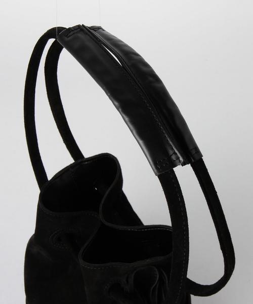 Casselini(キャセリーニ)の「CASSELINIレザーフリンジトート/CASSELINI LT FRG TOTE◆(トートバッグ・レディース・ブラック/ベージュ・FREE)」の7枚目の写真