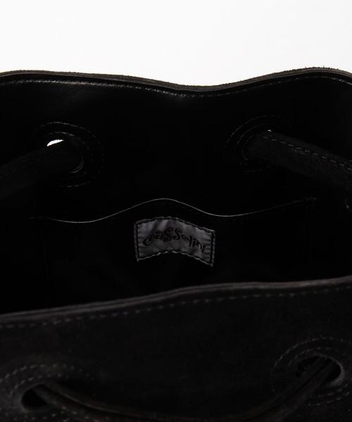 Casselini(キャセリーニ)の「CASSELINIレザーフリンジトート/CASSELINI LT FRG TOTE◆(トートバッグ・レディース・ブラック/ベージュ・FREE)」の9枚目の写真