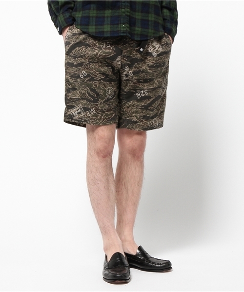 HYSTERIC GLAMOUR（ヒステリックグラマー）の「クライミングショートPT（その他パンツ・メンズ・カーキ/グリーン系カモフラージュ/ネイビー・LARGE/MEDIUM/SMALL）」の11枚目の写真