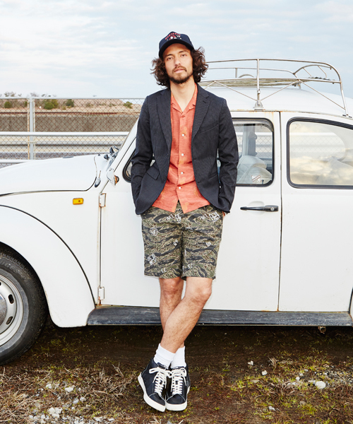 HYSTERIC GLAMOUR（ヒステリックグラマー）の「クライミングショートPT（その他パンツ・メンズ・カーキ/グリーン系カモフラージュ/ネイビー・LARGE/MEDIUM/SMALL）」の12枚目の写真