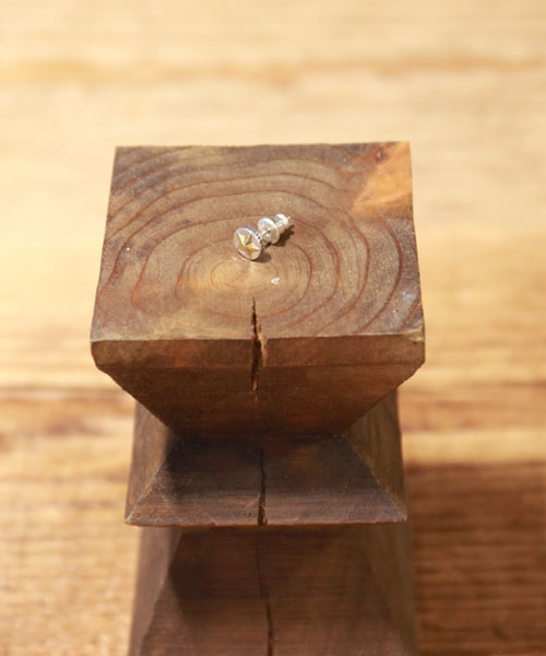 amp japan（アンプジャパン）の「Circle Star Pierce サークル スター ピアス（ピアス（片耳用）・メンズ・シルバー・FREE）」の3枚目の写真