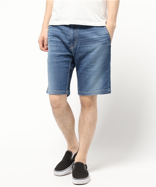 HYSTERIC GLAMOUR（ヒステリックグラマー）の「イージーショートPT（その他パンツ・メンズ・グレー系その他/インディゴブルー・MEDIUM/LARGE/SMALL）」の5枚目の写真