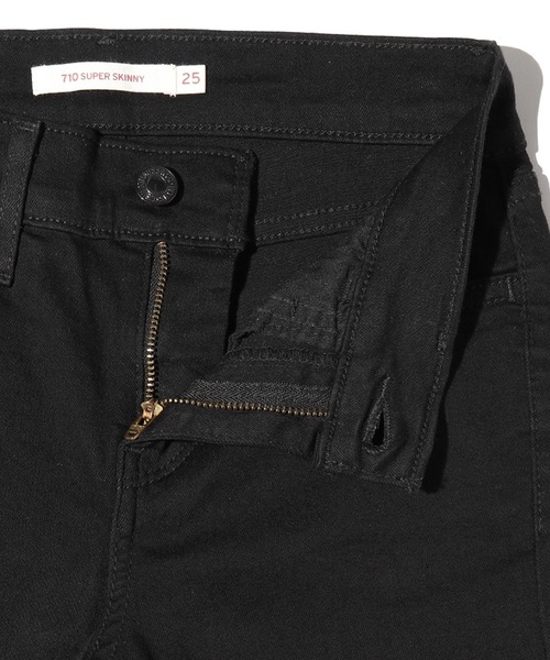 Levi's（リーバイス）の「710 SUPER SKINNY SECLUDED ECHO（デニムパンツ・レディース・ブラック・23inch/24inch/25inch/28inch/27inch/26inch/29inch）」の7枚目の写真