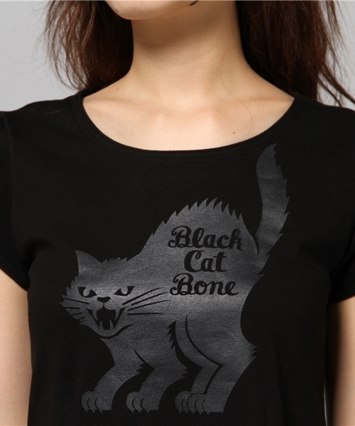 HYSTERIC GLAMOUR（ヒステリックグラマー）の「BLACK CAT BONE pt プル
