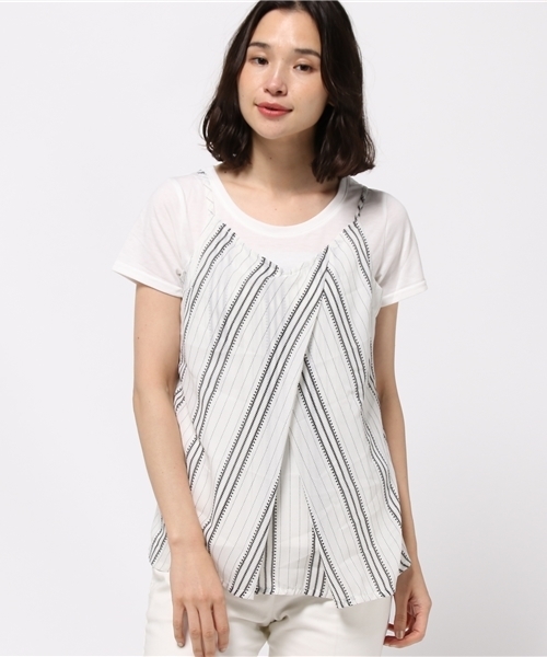 ikka（イッカ）の「キャミアンサンブル（キャミソール・レディース・カーキオリーブ/ブラック/オフホワイト・MEDIUM/LARGE）」の11枚目の写真