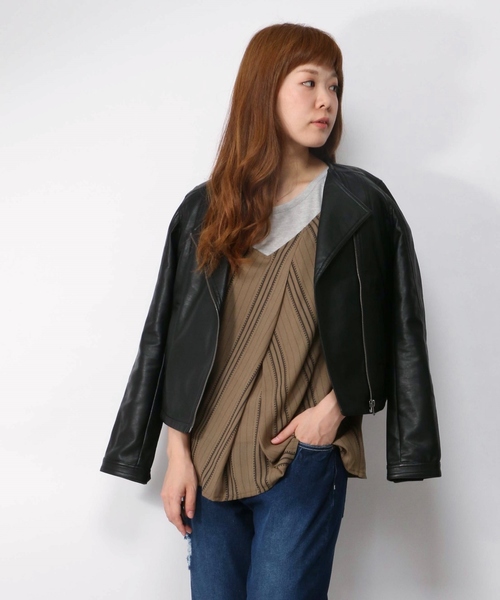 ikka（イッカ）の「キャミアンサンブル（キャミソール・レディース・カーキオリーブ/ブラック/オフホワイト・MEDIUM/LARGE）」の17枚目の写真