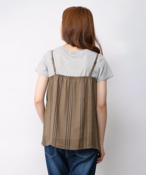 ikka（イッカ）の「キャミアンサンブル（キャミソール・レディース・カーキオリーブ/ブラック/オフホワイト・MEDIUM/LARGE）」の16枚目の写真